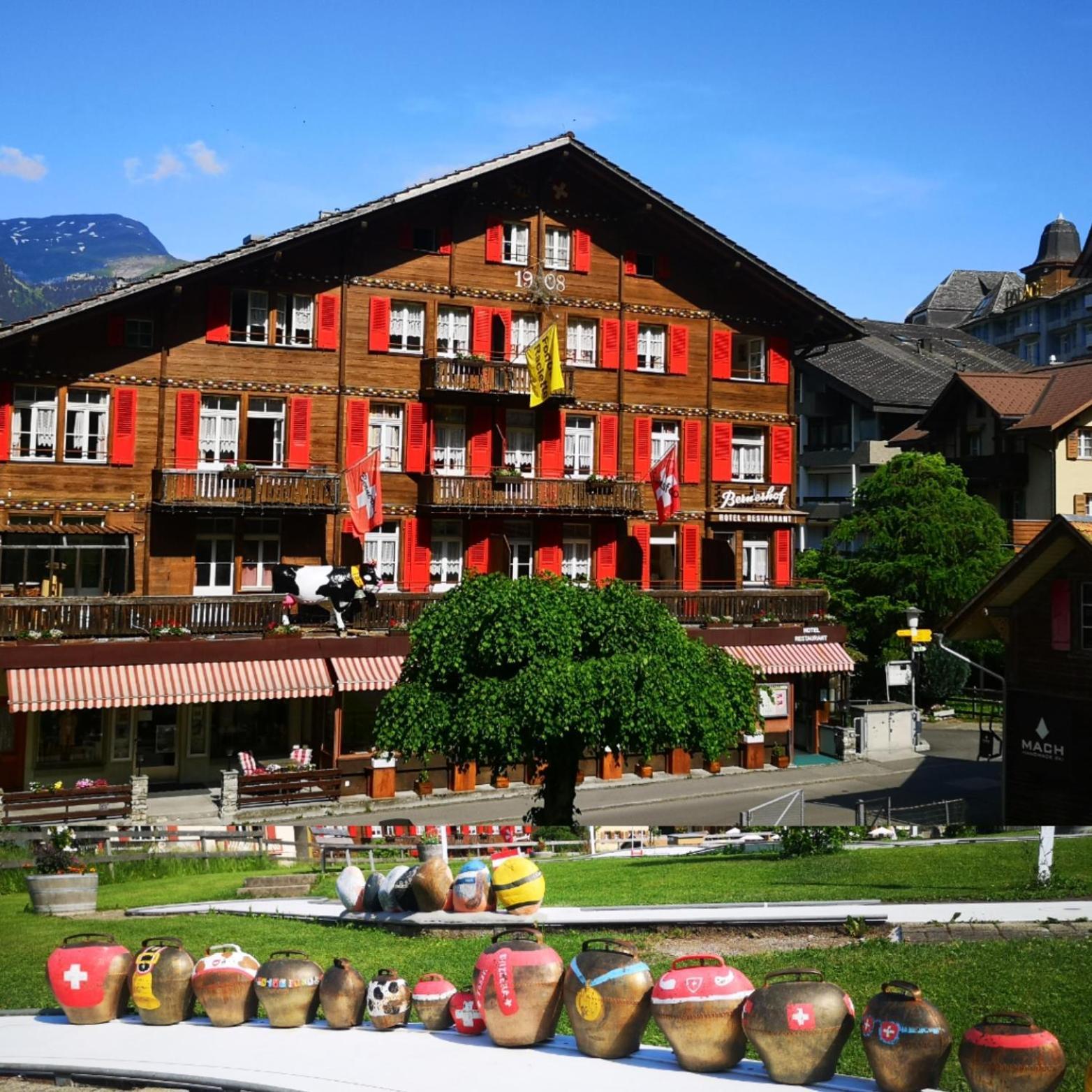 Swiss Lodge Hotel Bernerhof Венген Экстерьер фото