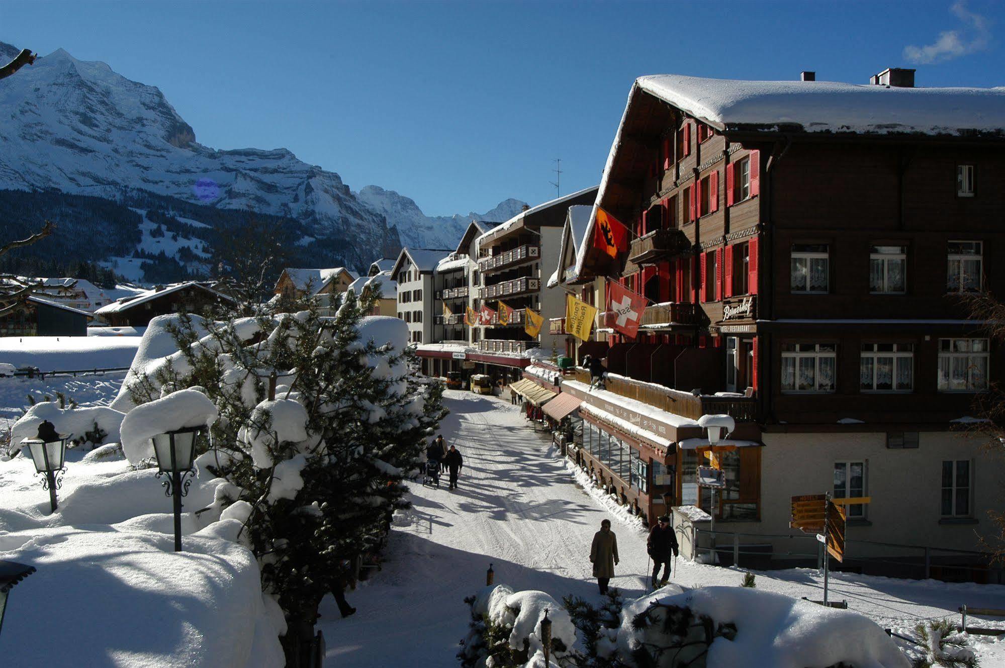 Swiss Lodge Hotel Bernerhof Венген Экстерьер фото
