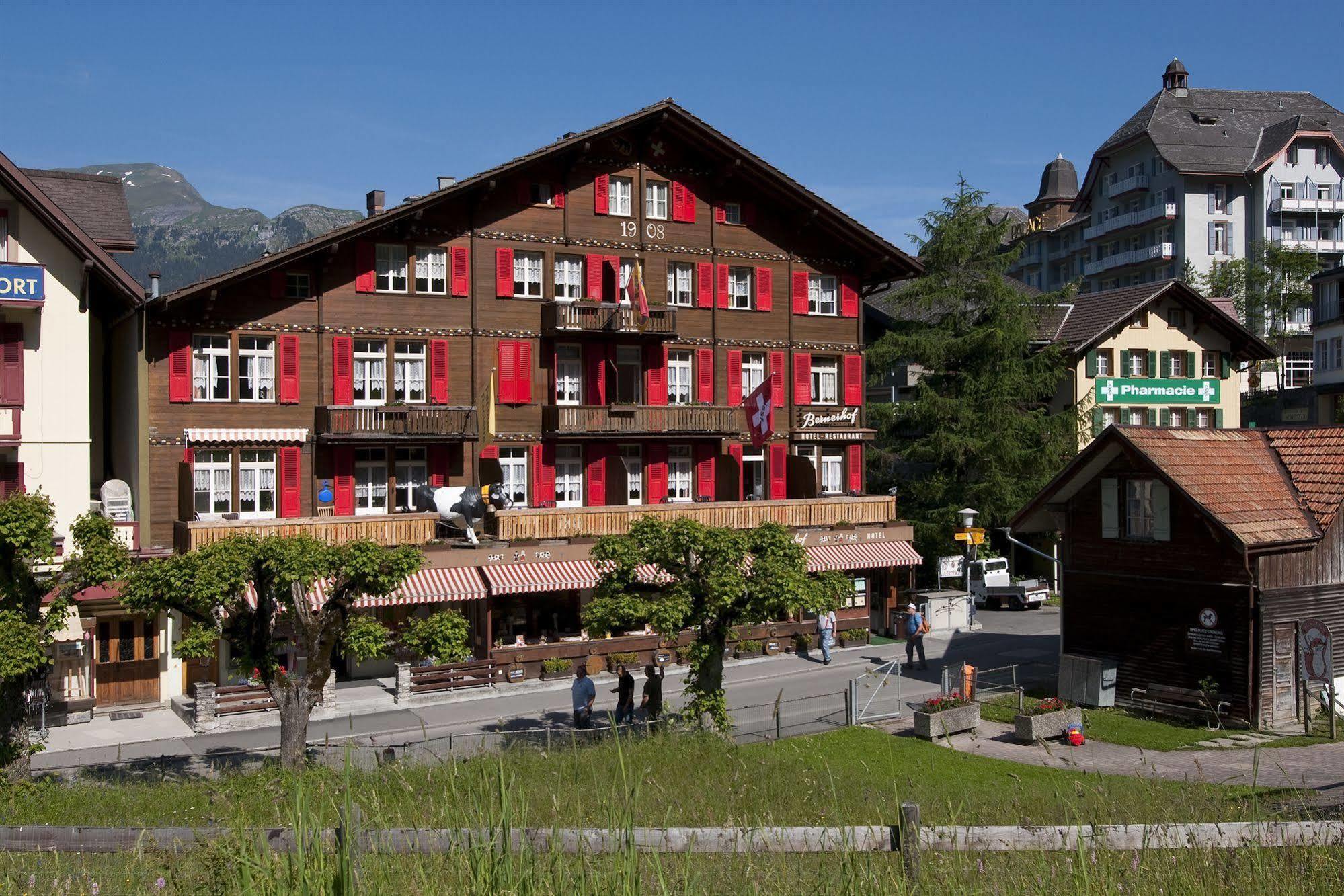Swiss Lodge Hotel Bernerhof Венген Экстерьер фото